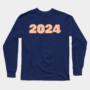 2024 Peach Fuzz Long Sleeve T-Shirt